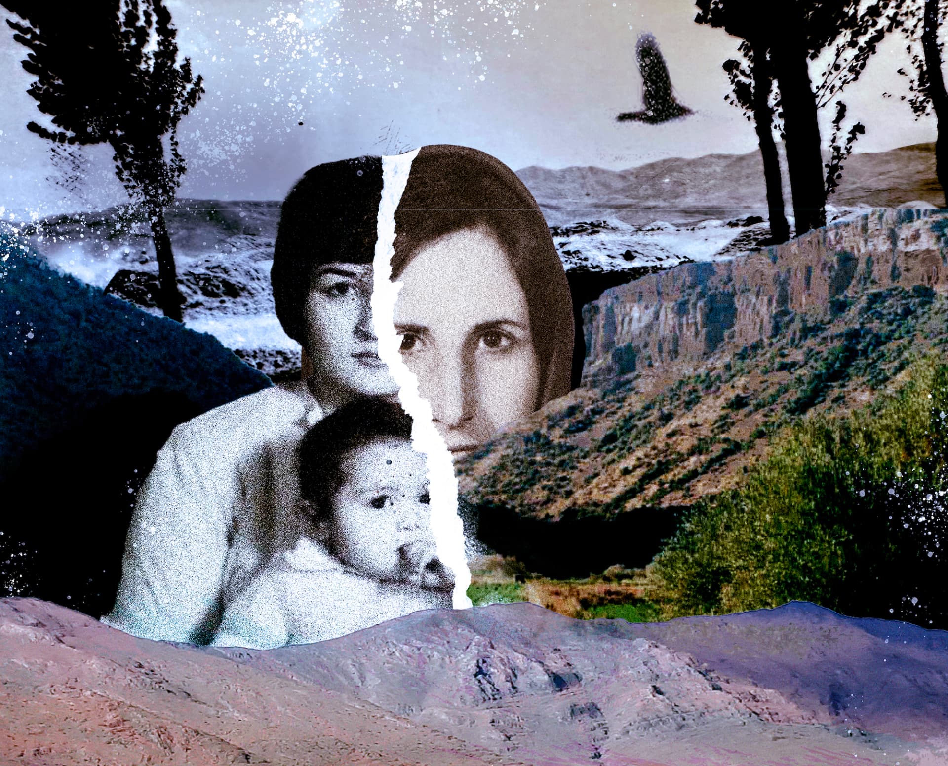 Collage for BaTn — House of Light by Hoda Siahtiri