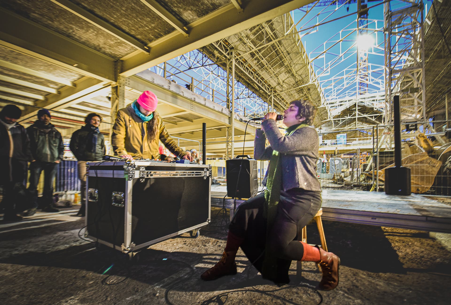 Lamenting Lands, sonic performance with Bare Bones Lay Low